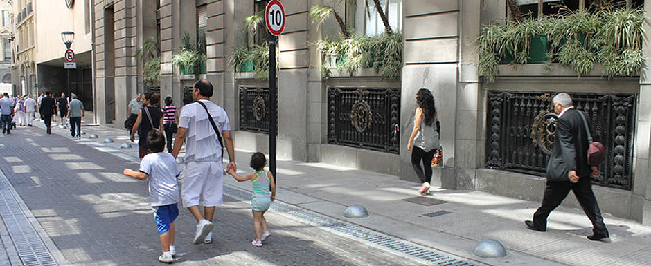 El microcentro es cada vez más amigable con el peatón