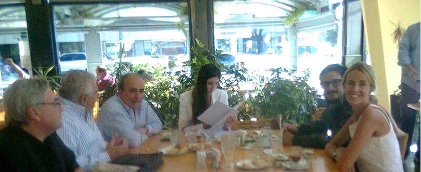 Reunión por obras en la Comuna 11 con Rodríguez Larreta