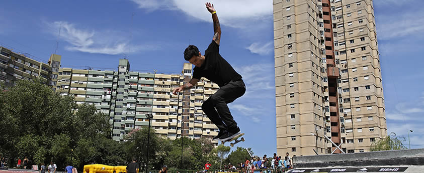 El skatepark de Lugano fue sede de un campeonato profesional