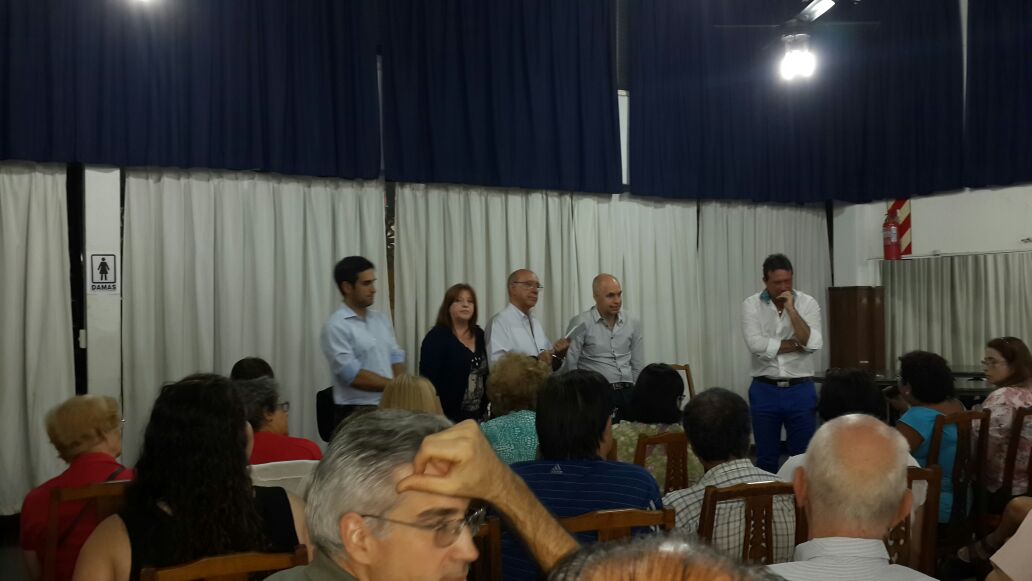 Encuentro con los vecinos de Saavedra