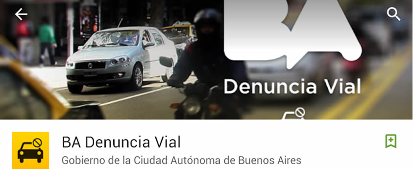 Ya son 30.000 los vecinos que descargaron la app “Denuncia Vial”