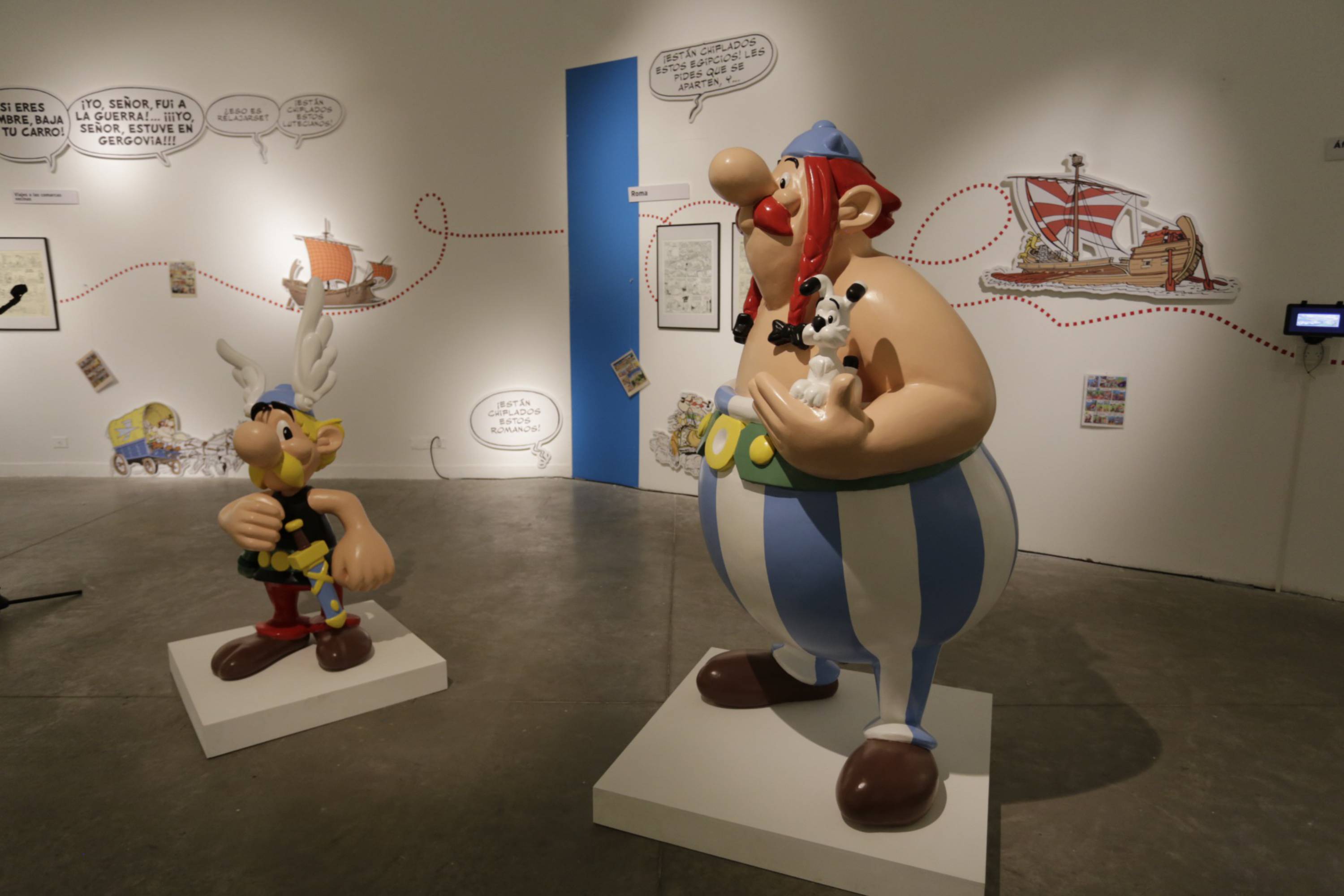Se abrió la muestra "Asterix en Buenos Aires!"