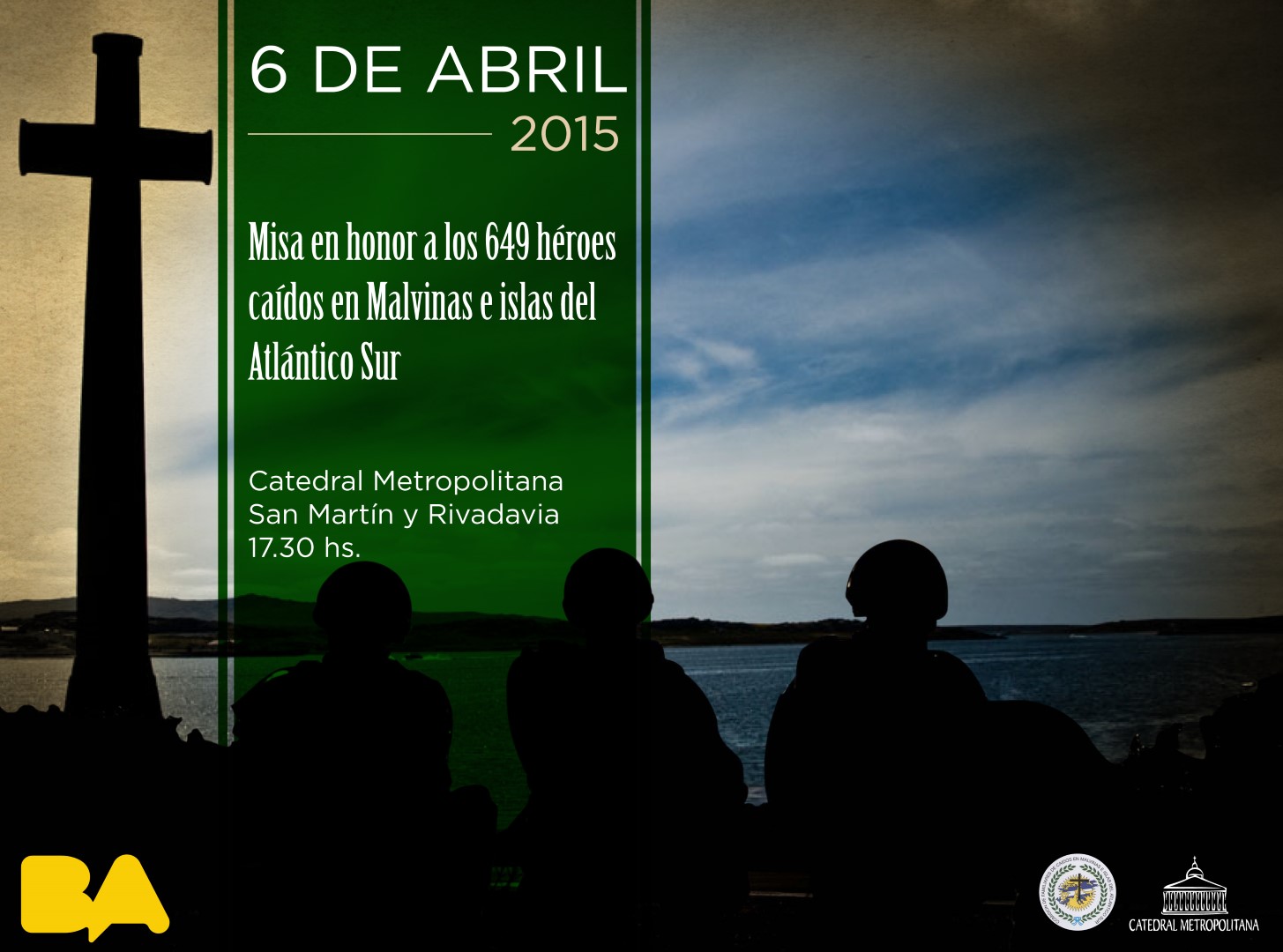 Misa en honor a los 649 Héroes Caídos en Malvinas e Islas Del Atlántico Sur