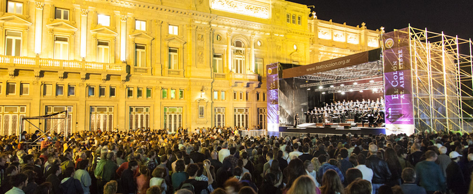 Más de 3.000 personas disfrutaron del Colón al aire libre