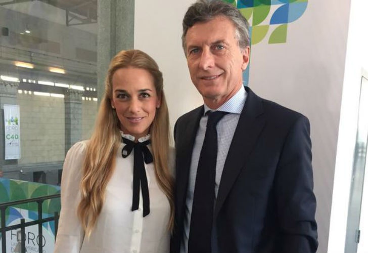 Macri recibió a esposas de opositores venezolanos