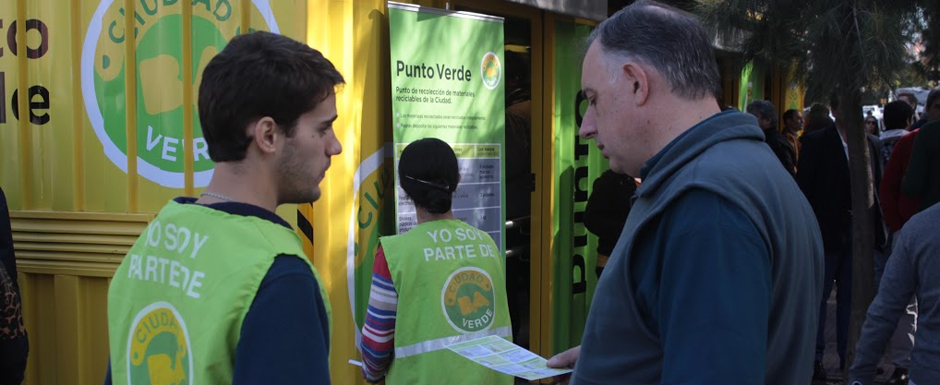 Cómo funcionan los Puntos Verdes de la Ciudad