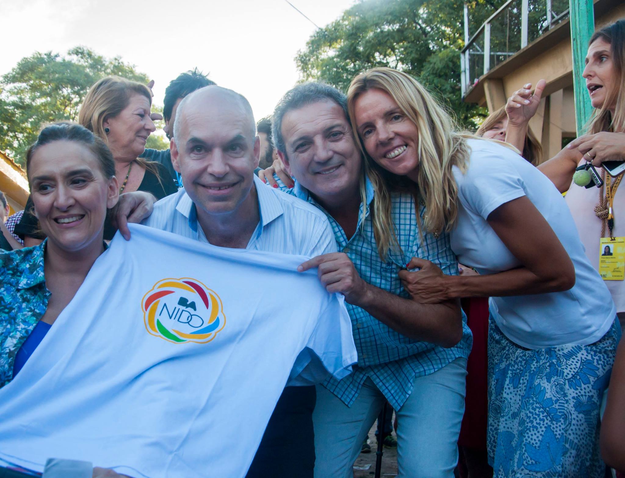 Inauguración del corredor y portal NIDO en la 1-11-14