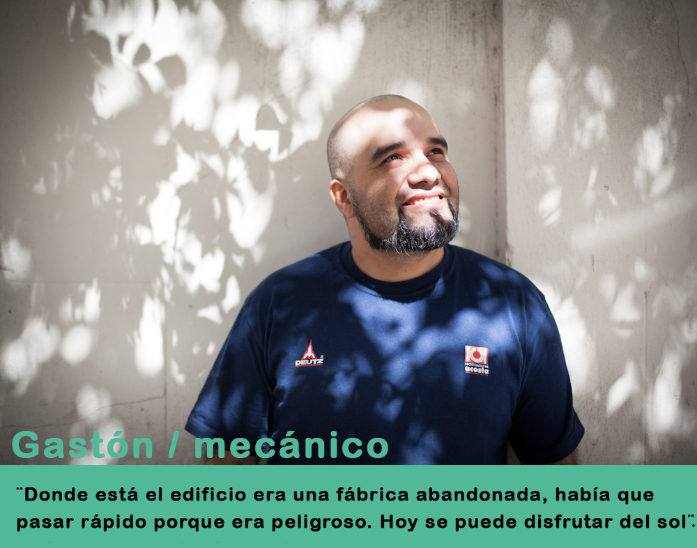 Una obra que cautiva a los vecinos de Parque Patricios