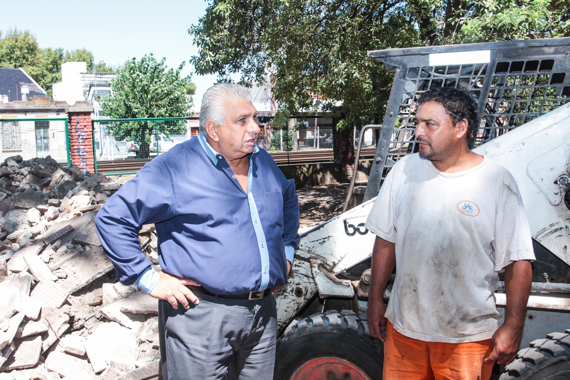 Recorriendo las obras de la Comuna 11 