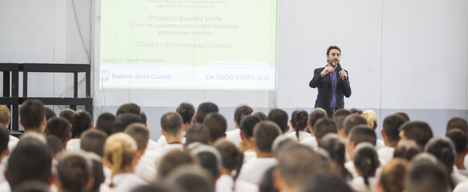 Cada vez más áreas del Gobierno de la Ciudad se suman al cuidado ambiental