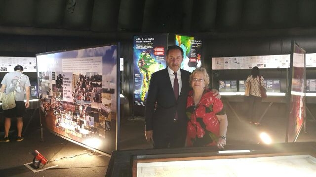 Autoridades del Gobierno de la Ciudad visitaron la muestra: "Malvinas, Islas de la Memoria"