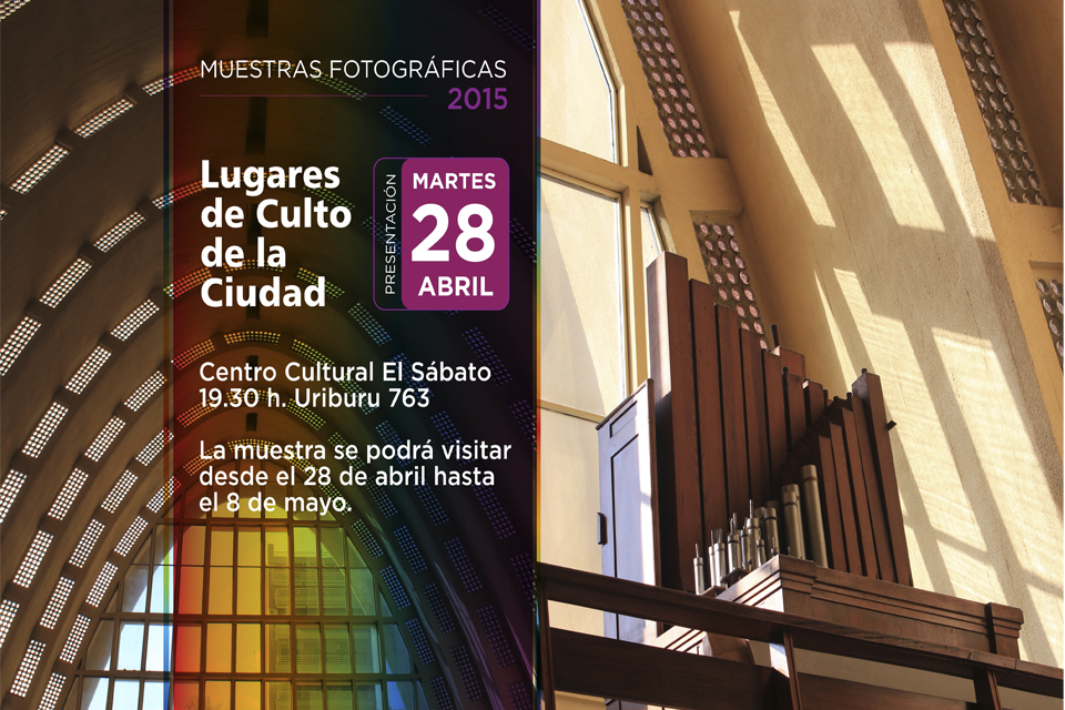 Muestra sobre lugares de Culto de la Ciudad 