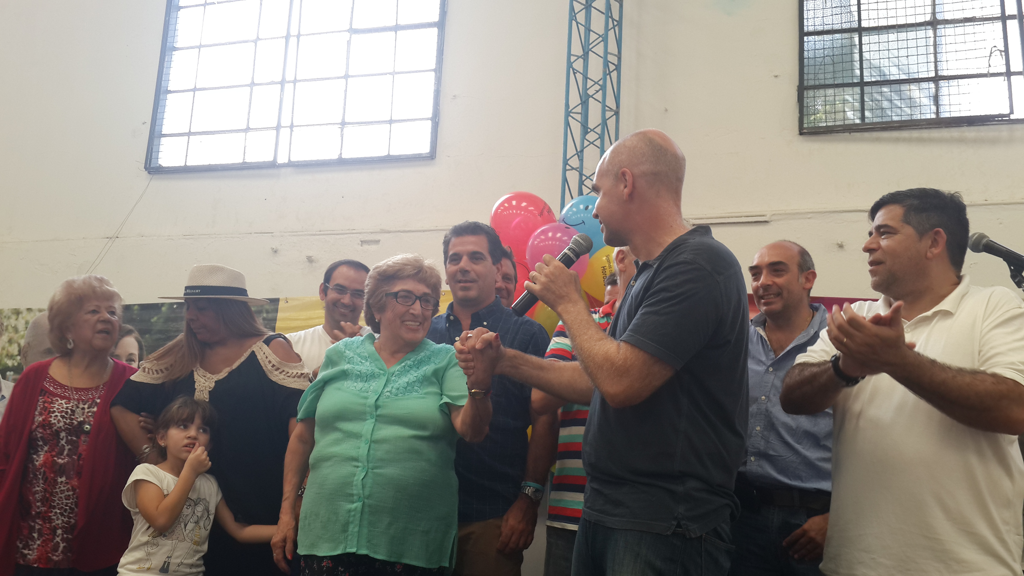 Los abuelos de nuestra Comuna almorzaron con Rodríguez Larreta