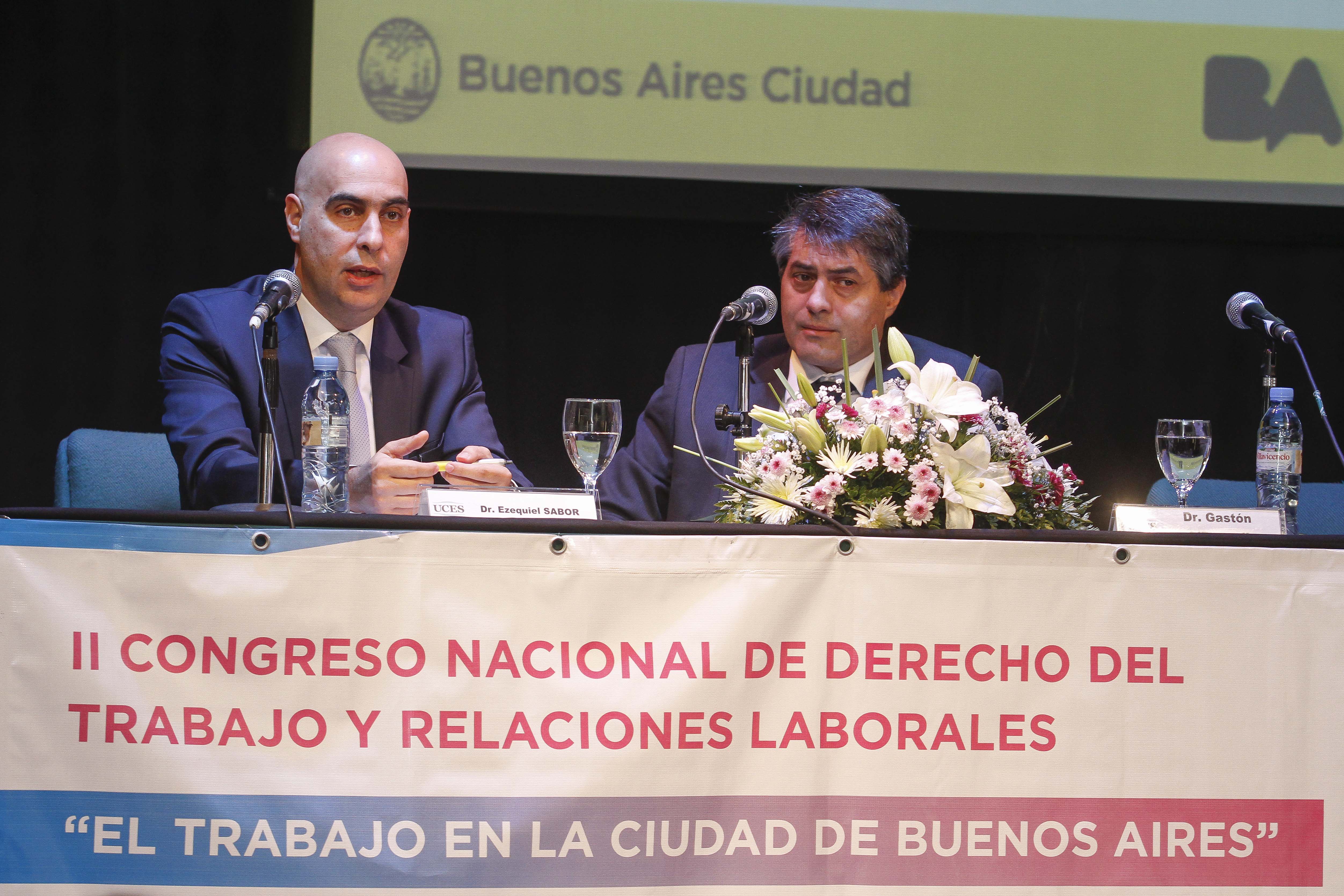 Se inauguró el II Congreso Nacional de derecho del Trabajo y Relaciones Laborales