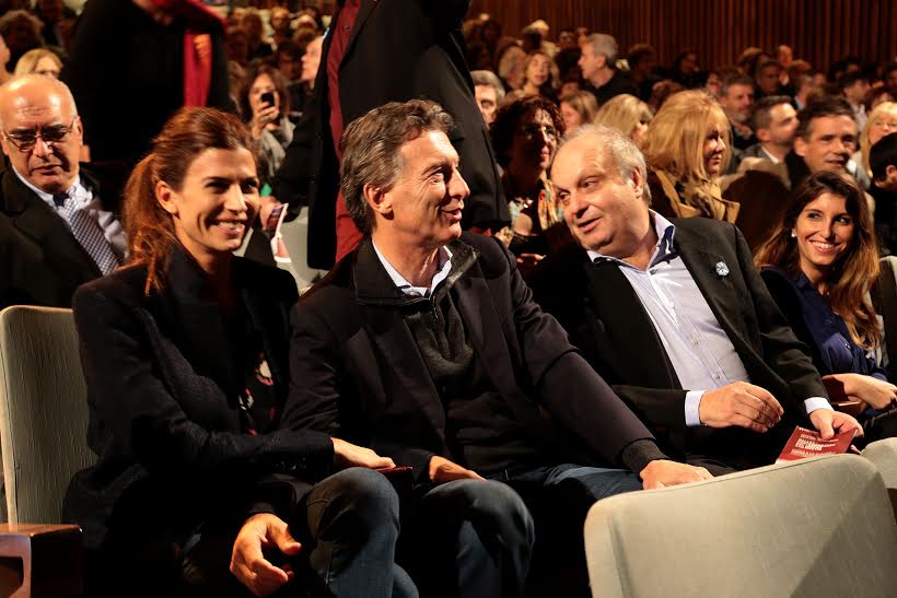 Mauricio Macri asistió a la reinauguración de la sala Martín Coronado en el Teatro San Martín  