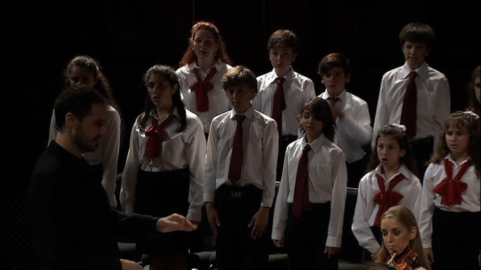 El Coro de Niños del Teatro Colón, a toda gala en el Canal de la Ciudad