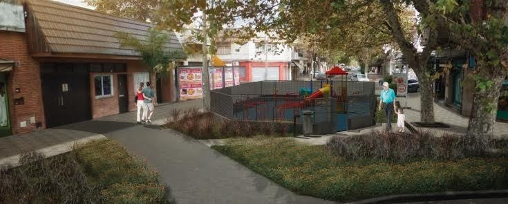 Visitas para seguir mejorando la Plaza Exodo Jujeño