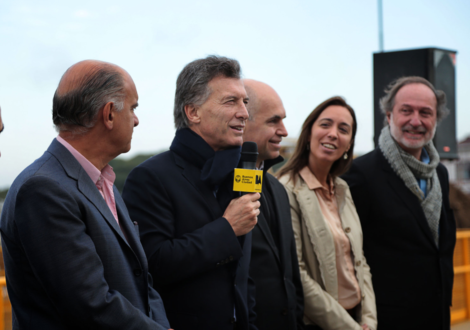 Mauricio Macri anunció que la Ciudad avanzará con obras para un nuevo aliviador del arroyo Vega