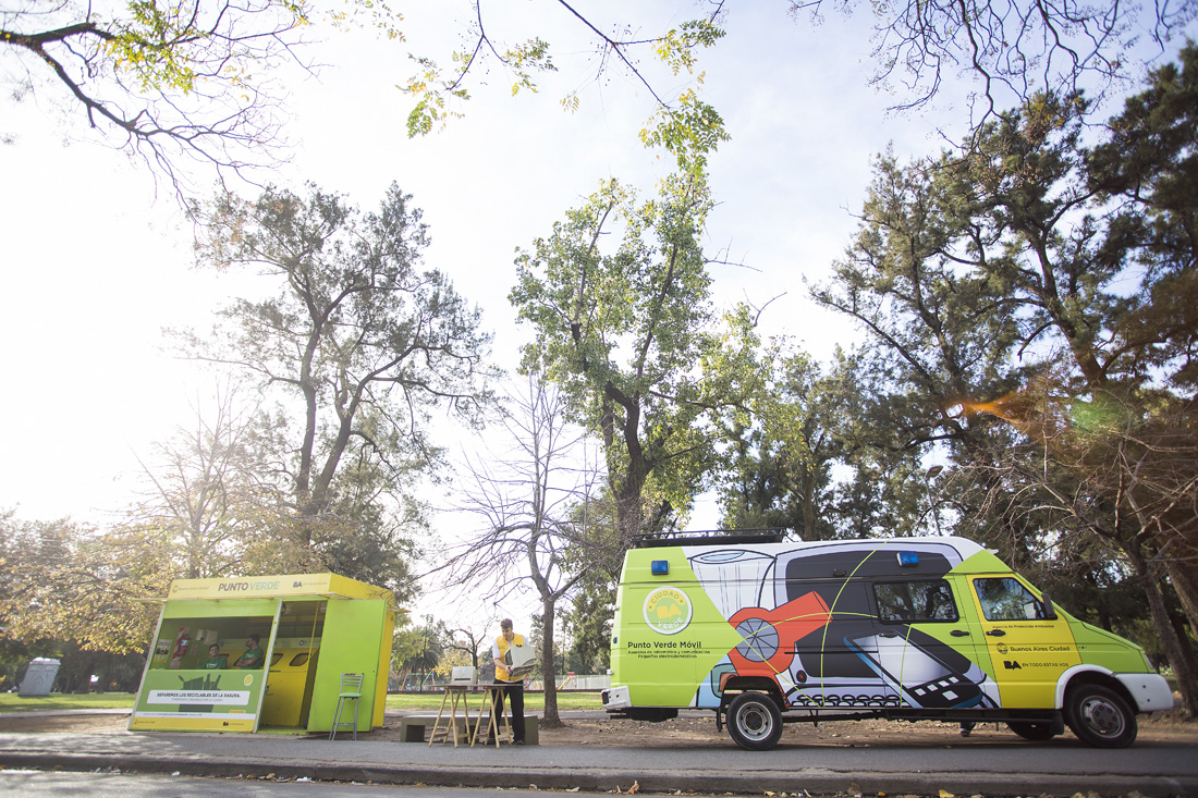 El Punto Verde Móvil de APrA recorrerá la Ciudad