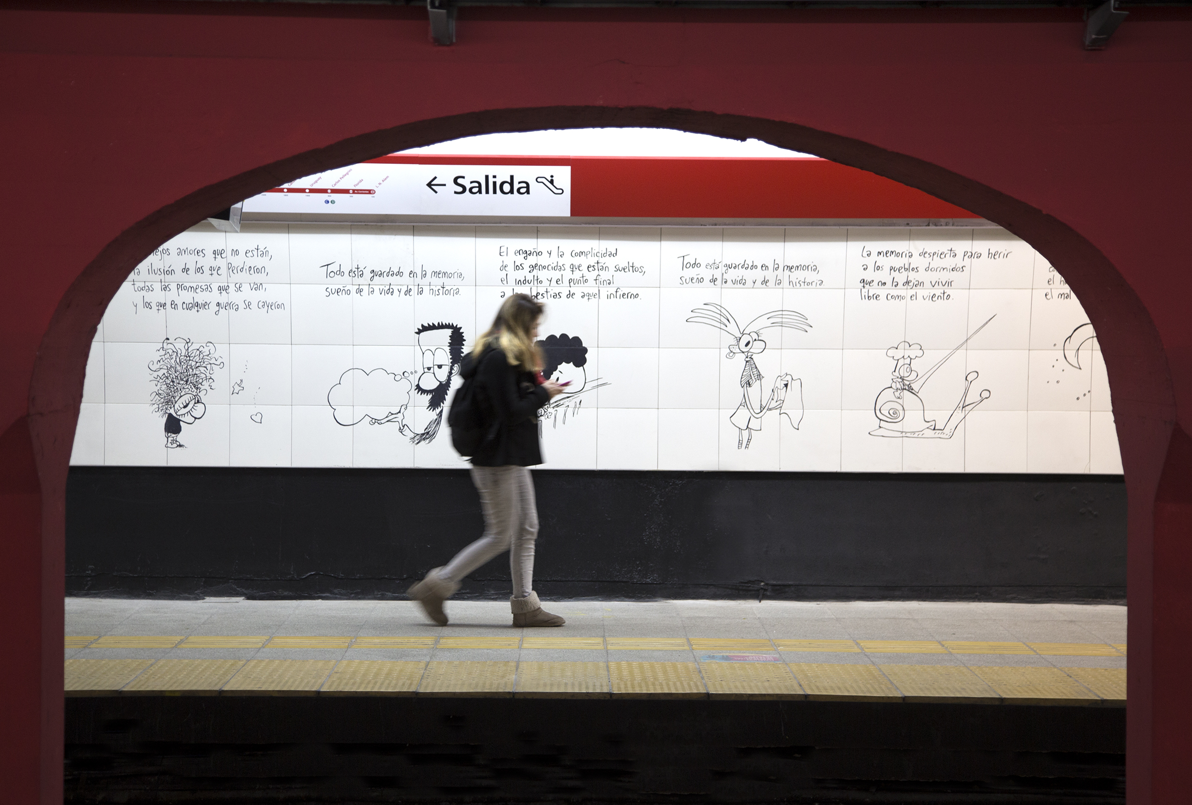 Estación Pasteur, un lugar para la memoria