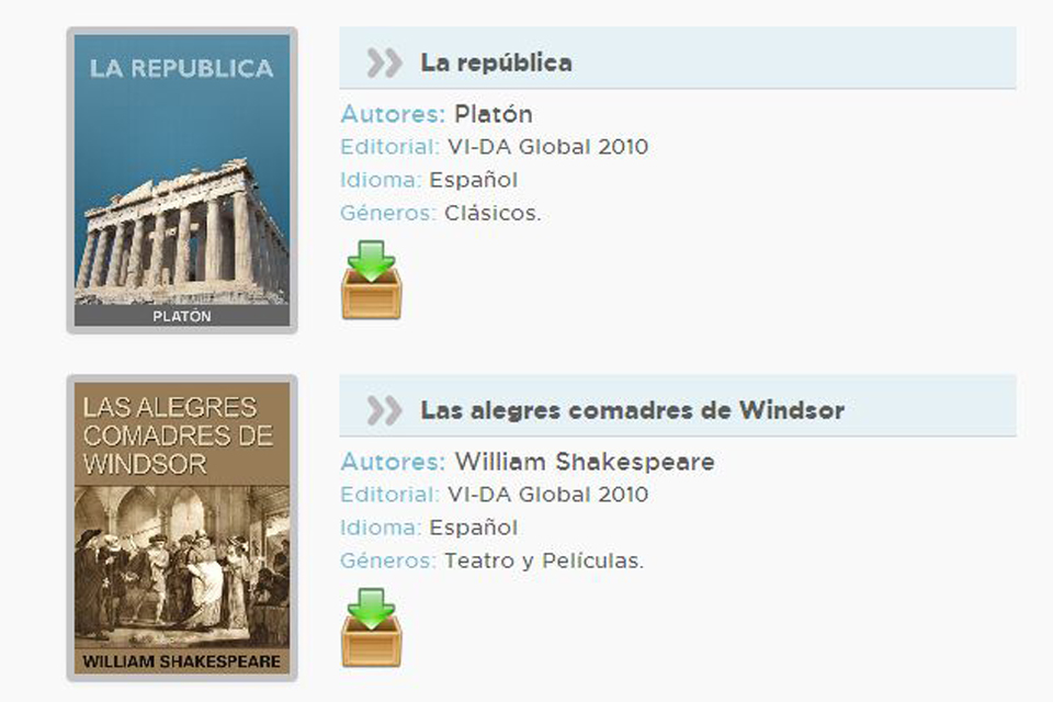 Libros gratis en la web de la Ciudad