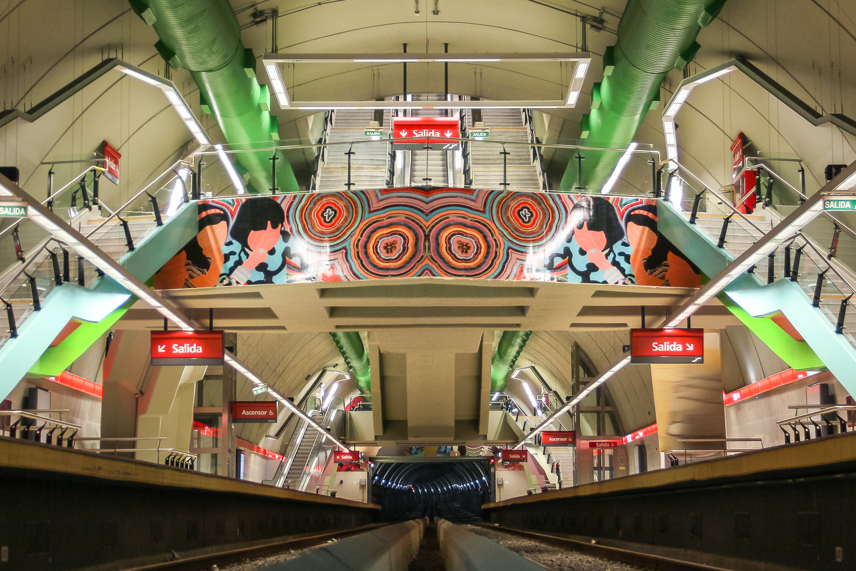 El subte como locación artística