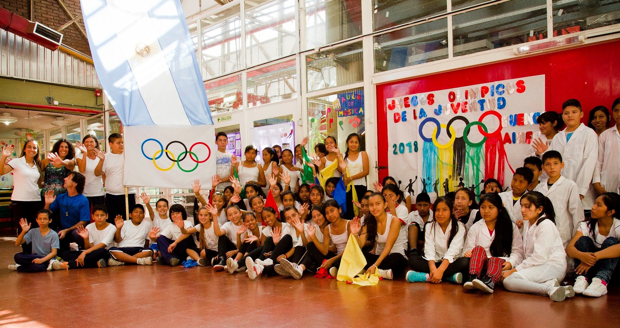 El espíritu olímpico se vive en las escuelas primarias de la Ciudad