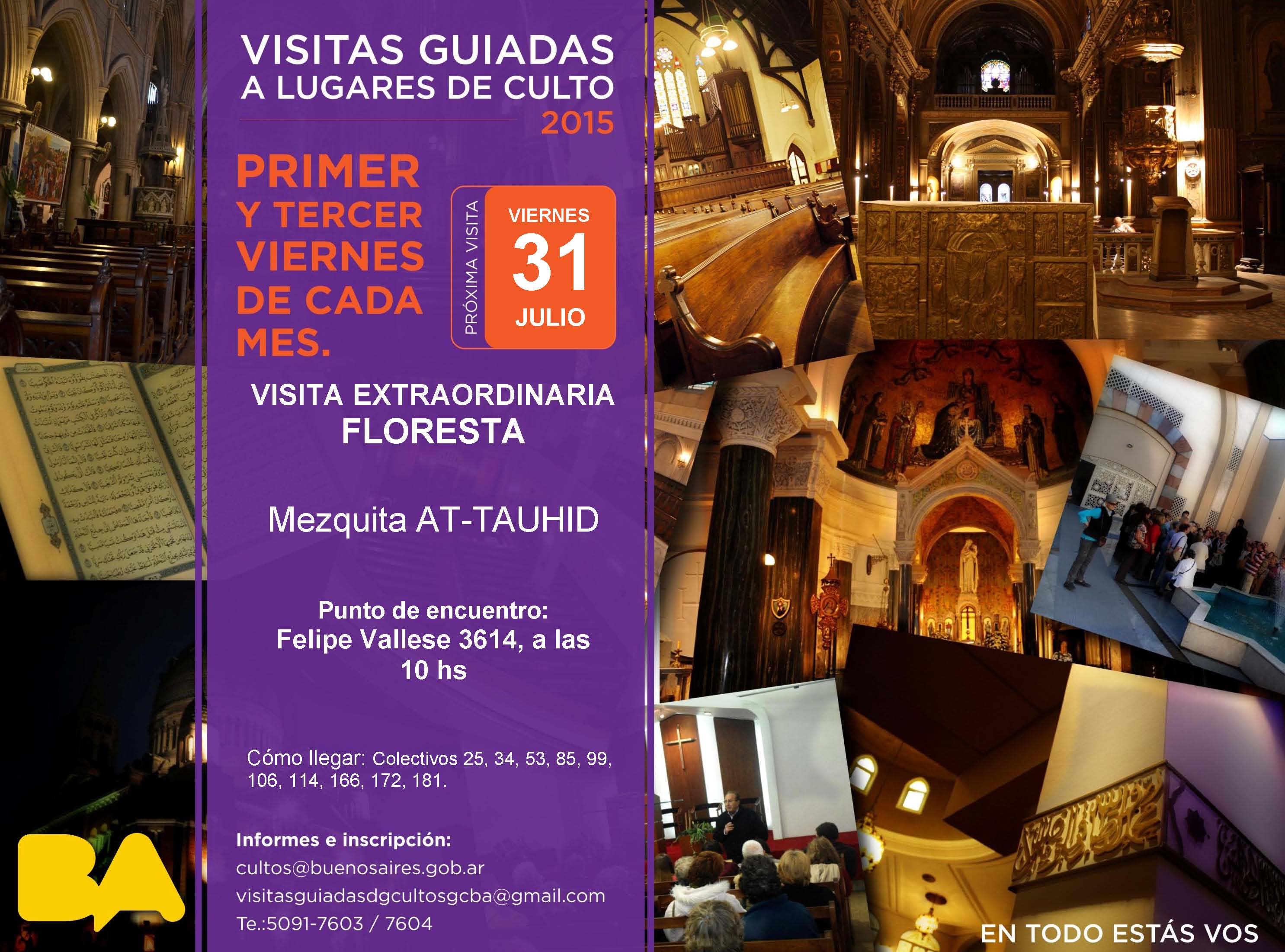 Visita guiada a Lugares de Culto - Mezquita AT-TAUHID