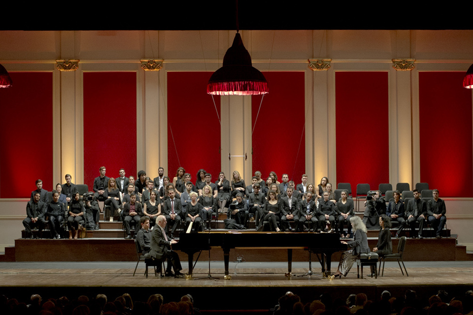 Histórica transmisión en vivo del concierto de Daniel Barenboim y Martha Argerich 