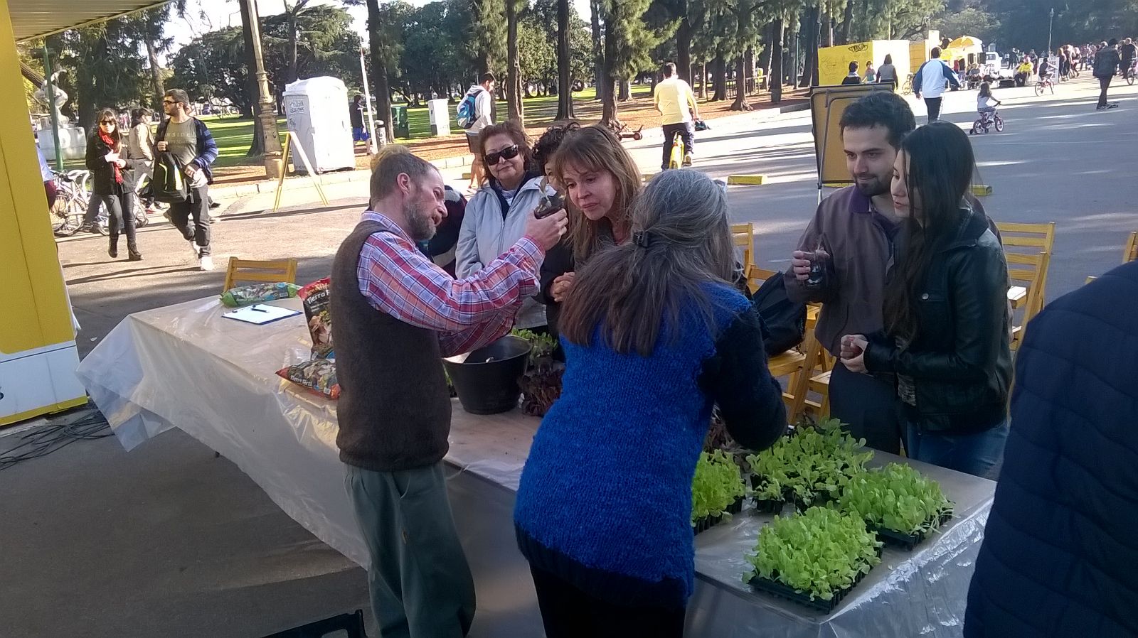Talleres de huerta gratuitos en las Estaciones Saludables porteñas