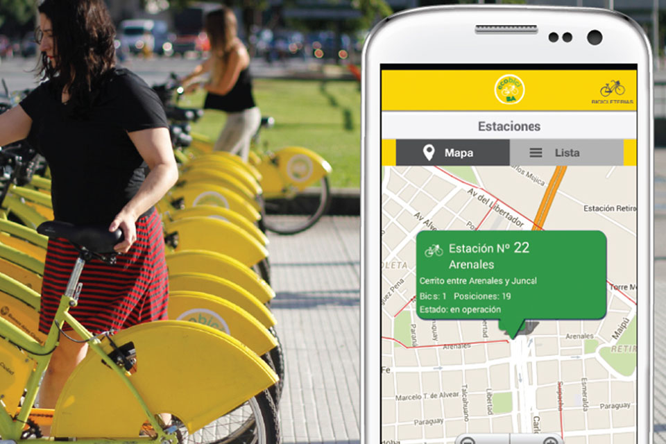 La nueva aplicación de BA EcoBici