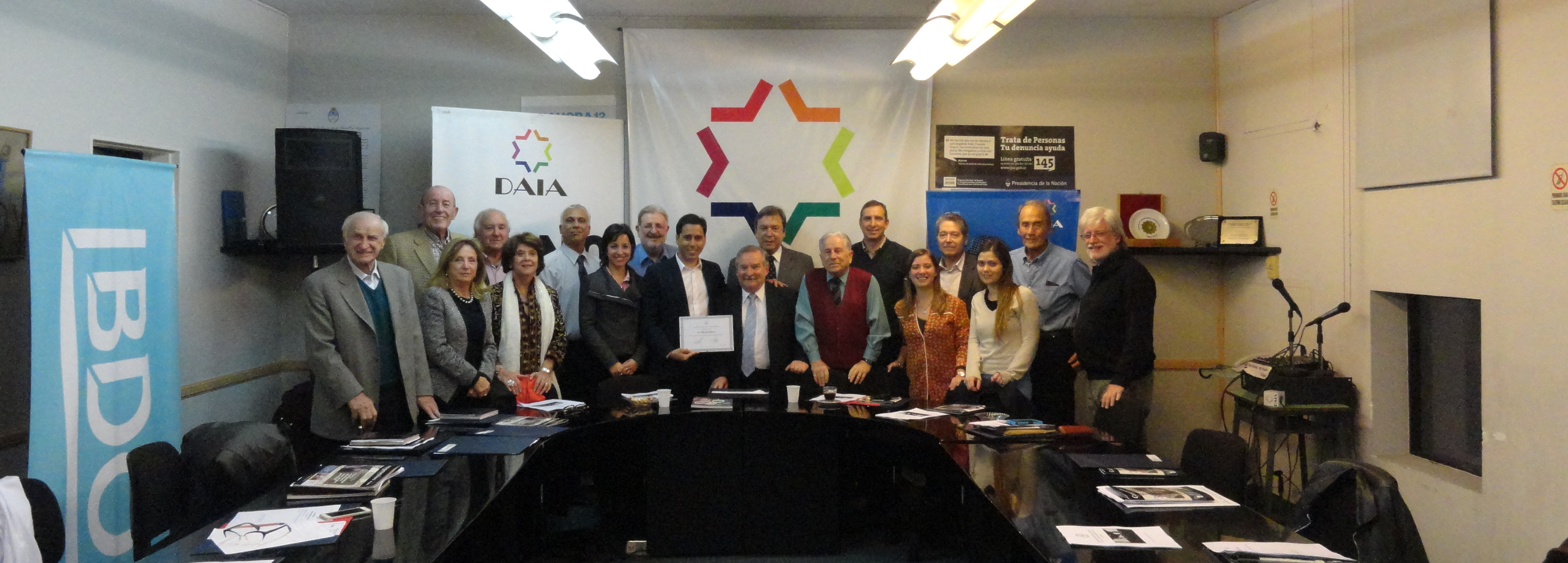 La DAIA distingue la labor de la Dirección General de Cultos