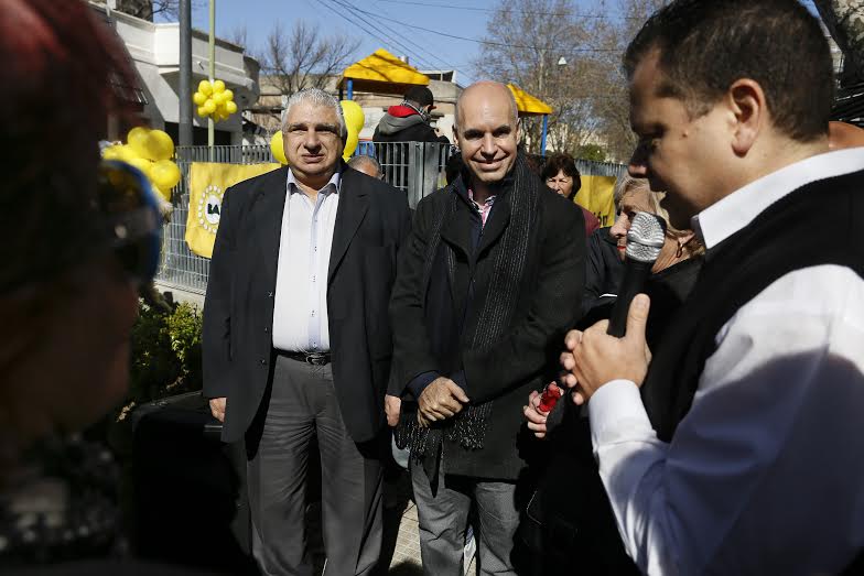 Inauguración de la Plaza Villa Santa Rita