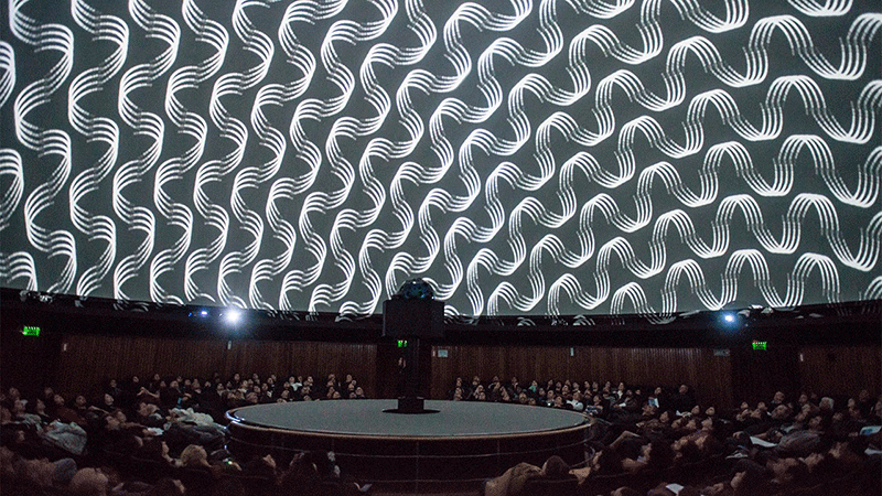 Taller de fulldome en el Planetario de la Ciudad