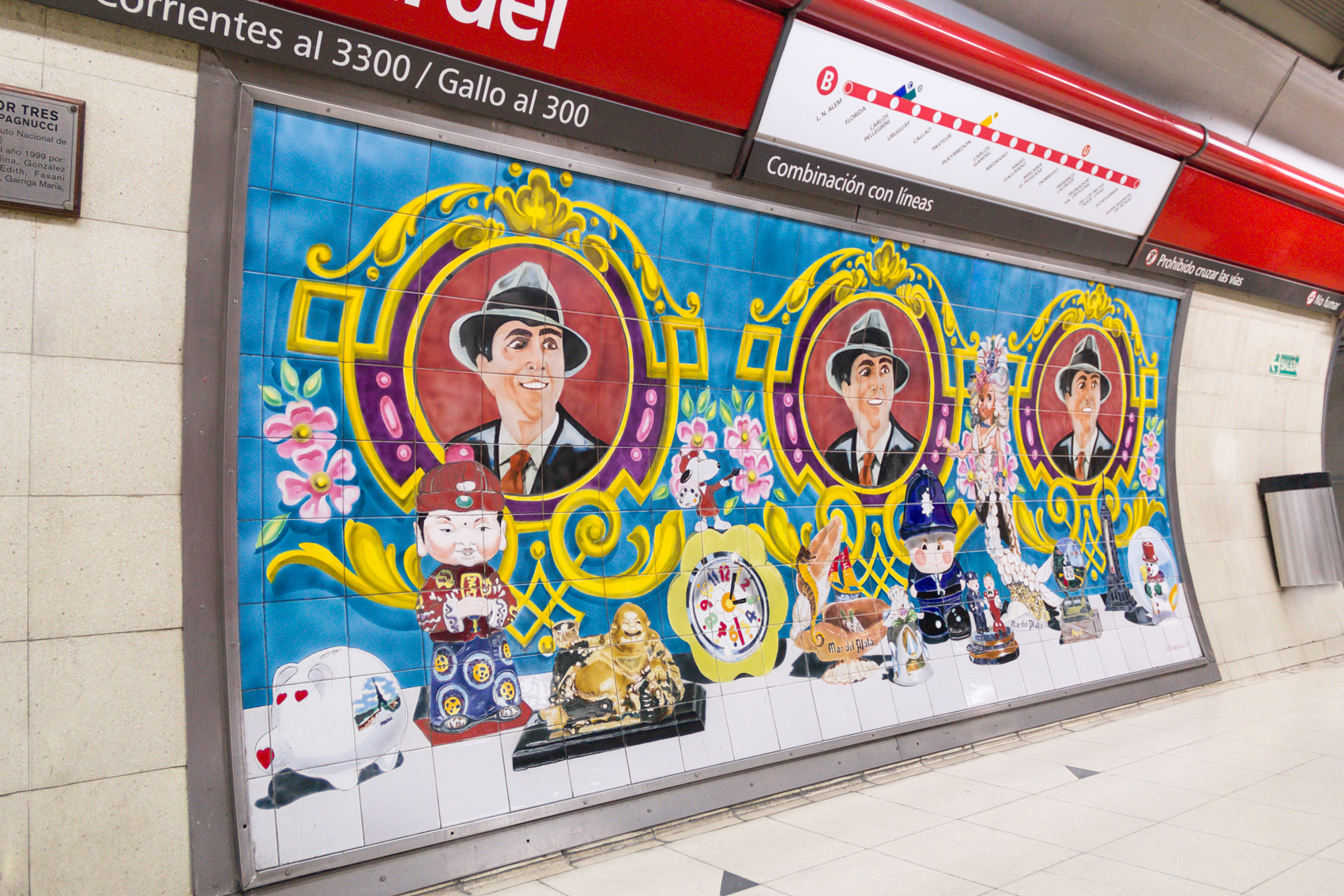 El Filete porteño en el subte