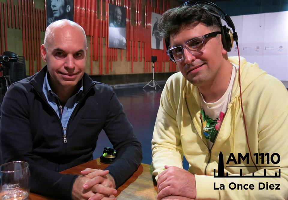 Horacio Rodríguez Larreta visitó La Once Diez