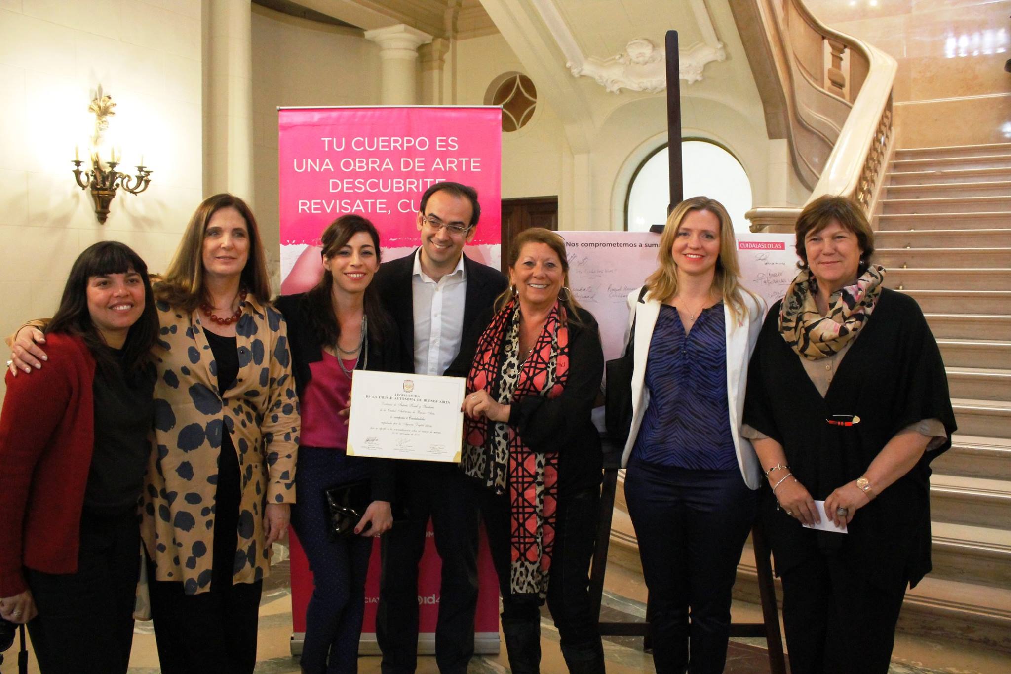 Sumate a la prevención de Cáncer de Mama 