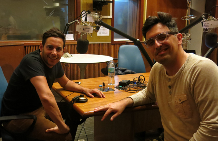 "Quiero un amor que esté asumido sexualmente"  Rodrigo Lussich con Franco Torchia