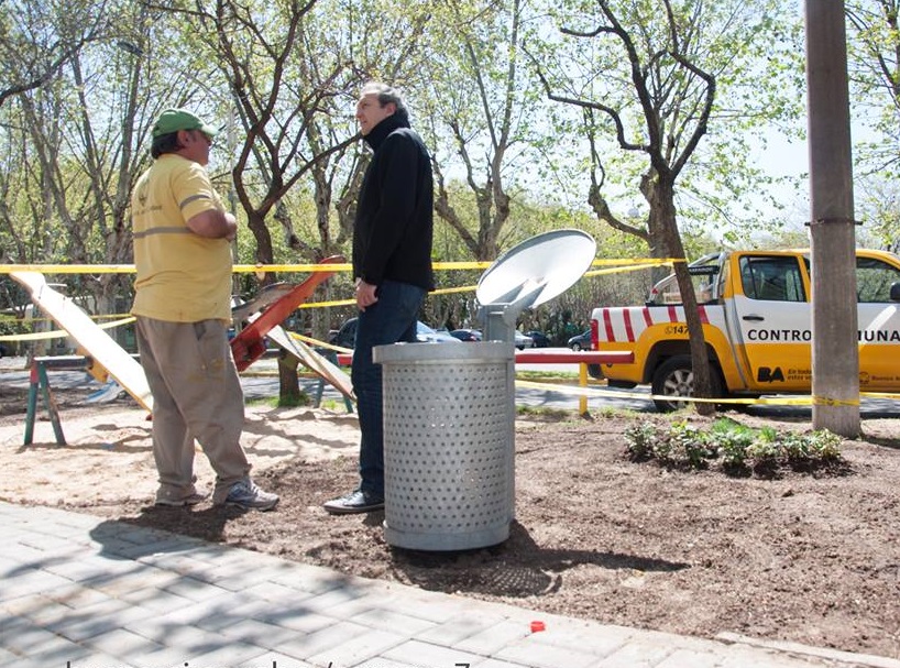 Puesta en valor de la plaza del Piñero