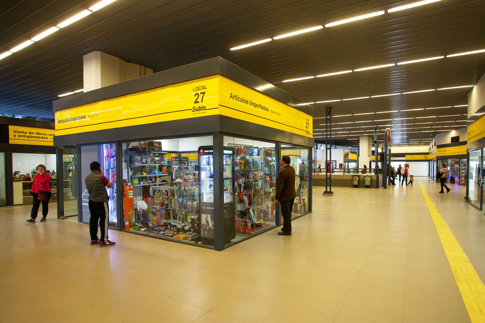 Detalles del renovado Centro de Transferencia Saguier