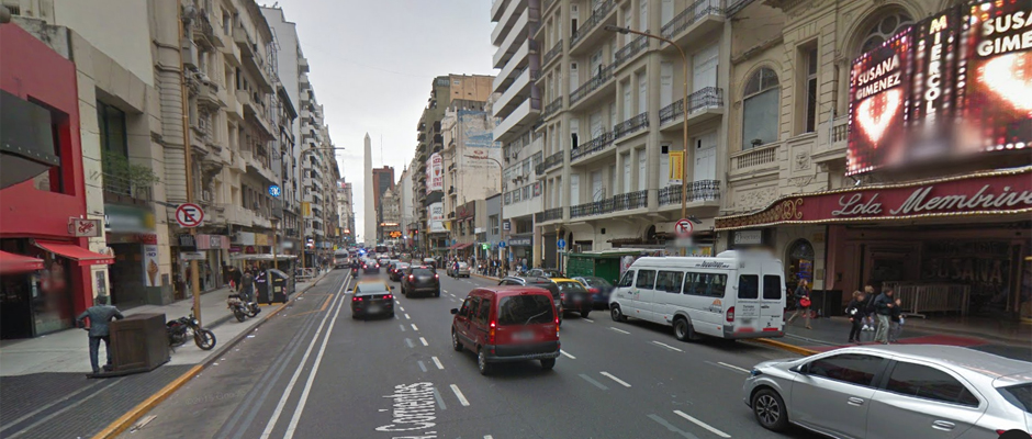 La avenida Corrientes recupera su fisonomía