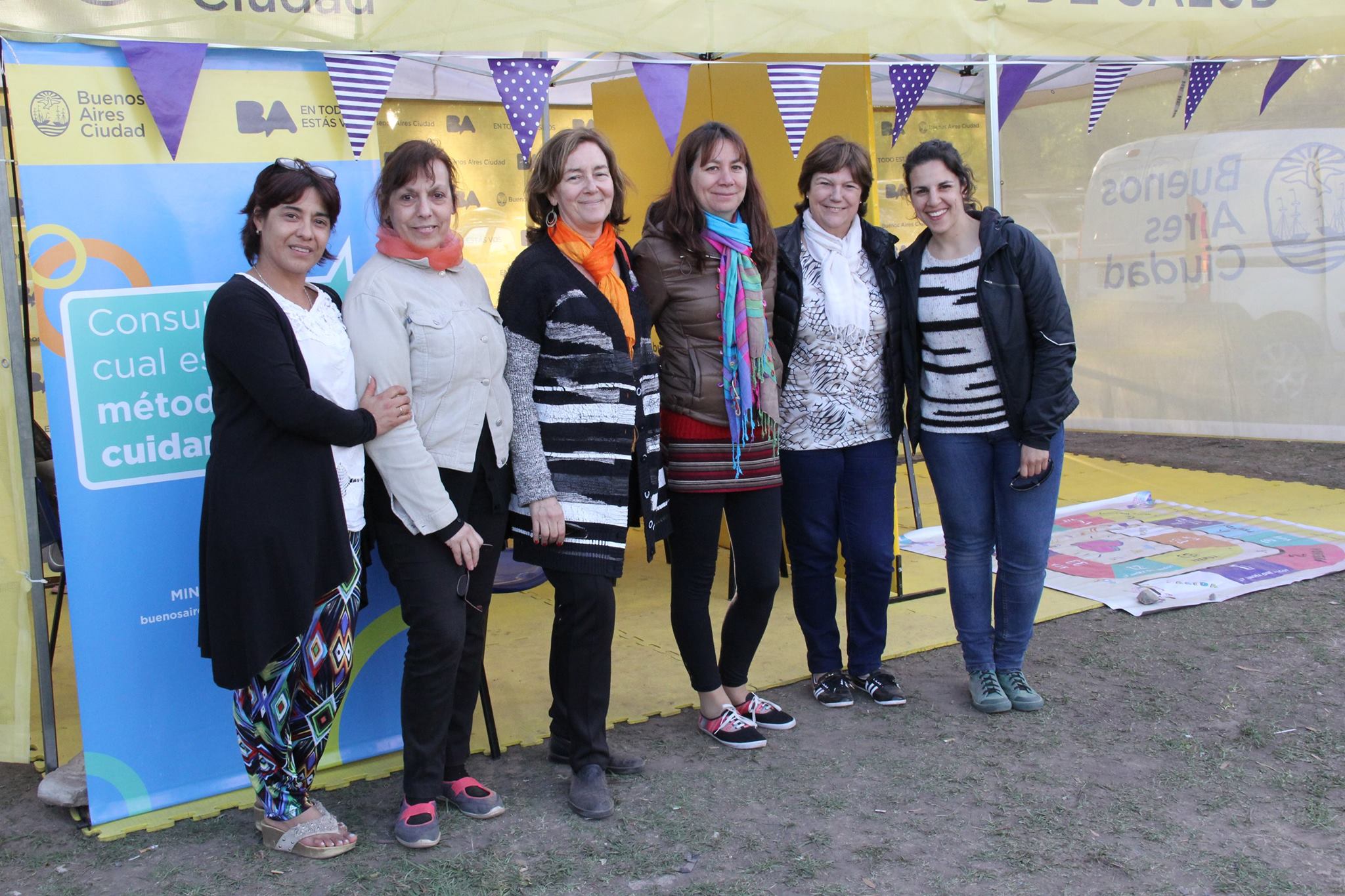 El Ministerio de Salud en el evento "Mujeres Libres de Violencia"