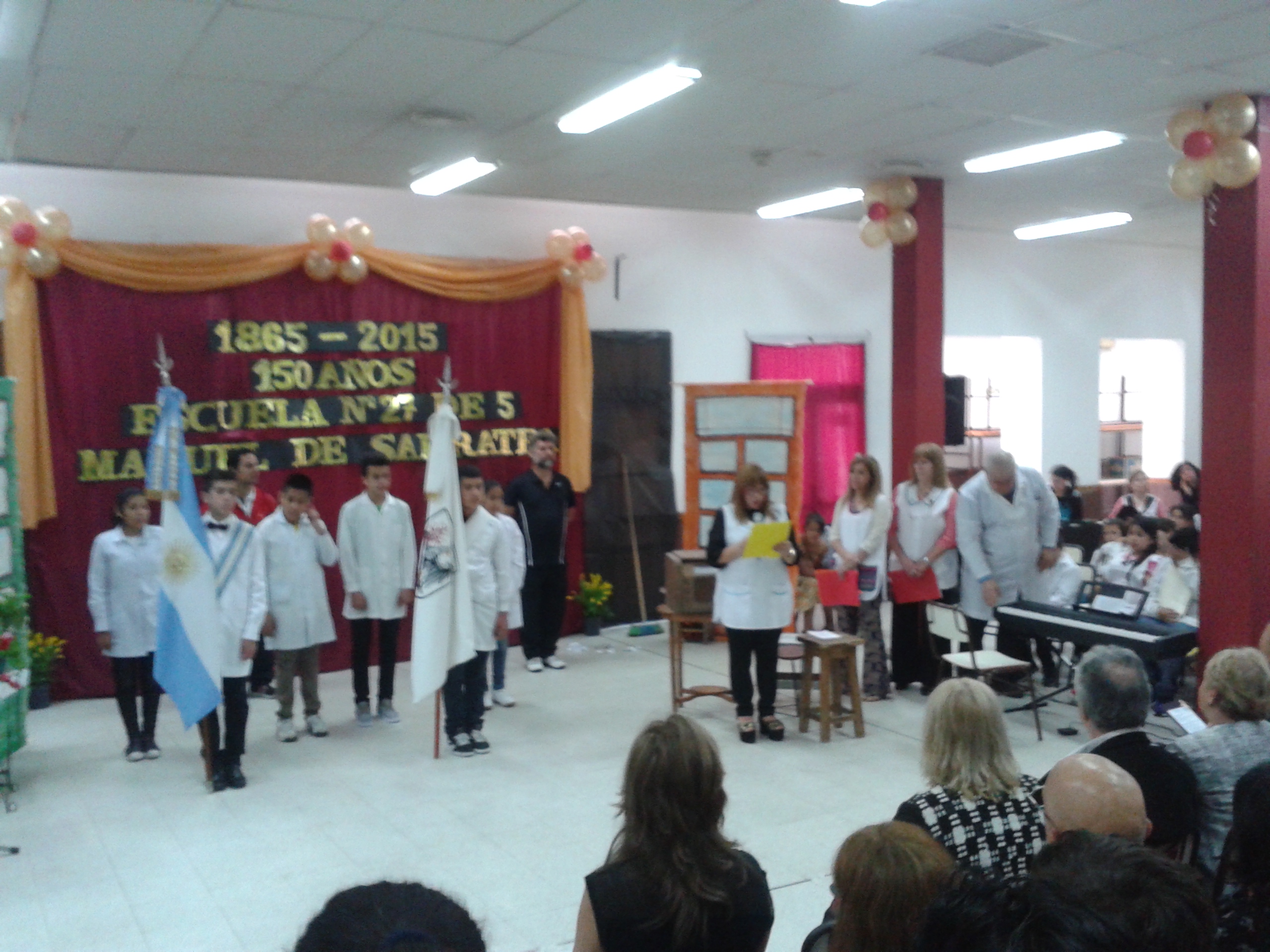 El colegio Manuel de Sarratea festejó 150 años de vida