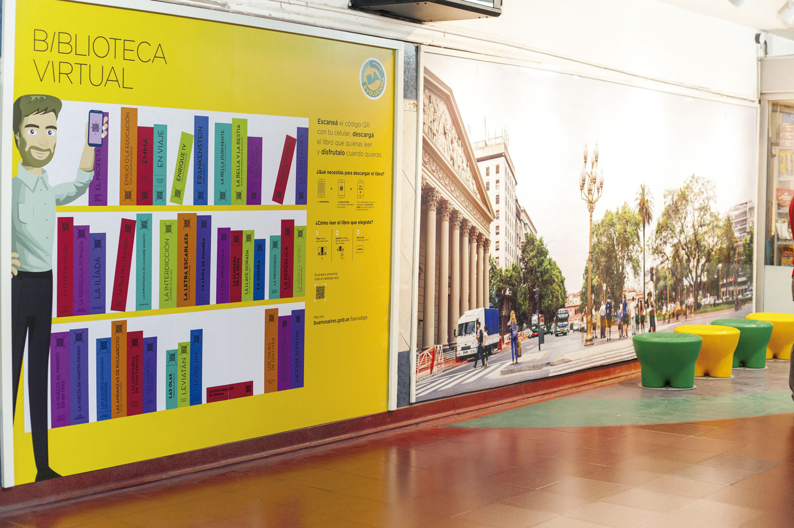 Sumamos nuevas bibliotecas virtuales en la Línea D