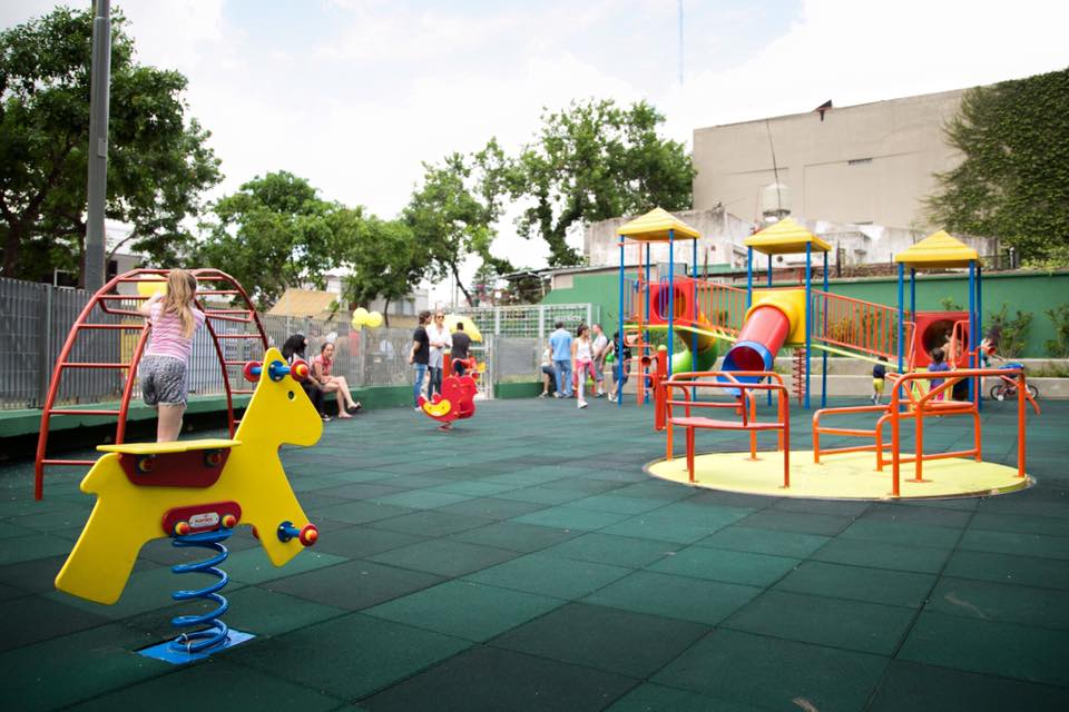 Plazas renovadas en Chacarita y Villa Urquiza