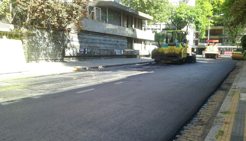 Trabajos de la cuadrilla en la Comuna