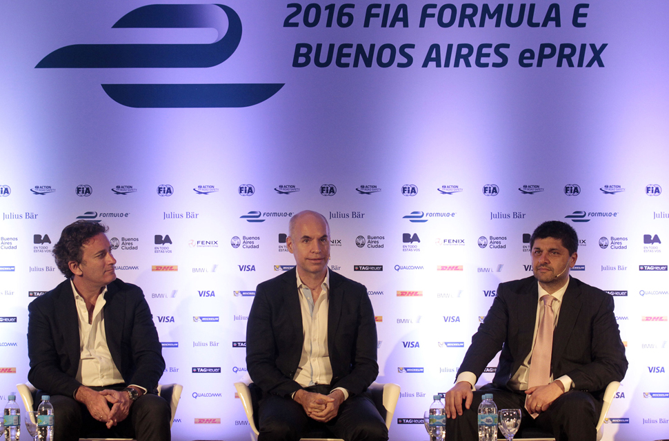 Rodríguez Larreta presentó la Fórmula E que se correrá en Buenos Aires  
