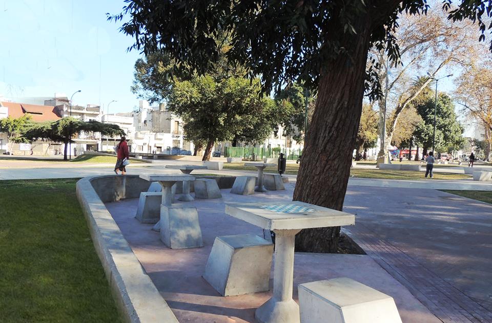 Plaza Garay, un lugar de encuentro remodelado para los vecinos de Constitución