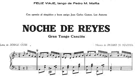 Los Reyes Magos y el tango