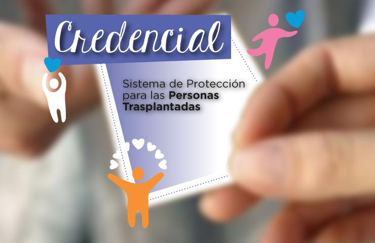 Credencial para personas trasplantadas y en lista de espera